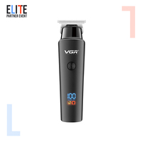 Tondeuse à cheveux électrique sans fil professionnelle VGR V-937 avec charge USB pour hommes