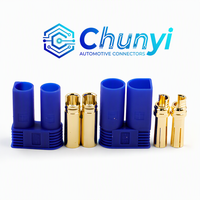 Connecteur de batterie EC5 à courant élevé, mâle et femelle, ensemble complet, type à souder, pour connexion d'alimentation de batterie lithium pour modèle RC