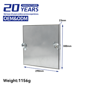 Panneau de porte d'accès à charnières carrées isolé pour système de CVC pour conduit de ventilation - Product Image 2