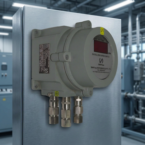 SMARTsaa ESM 1 F สวิตช์ควบคุมความเร็วแบบดิจิตอลป้องกันการระเบิด  วัสดุอะลูมิเนียมหล่อขึ้นรูป  ช่วงวัดอุณหภูมิ 0-75 องศาเซลเซียส สำหรับงานอุตสาหกรรม - Product Image 4