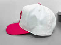 Sombrero de camionero de ala curvada occidental Retro Vintage sombrero Snapback rosa de moda para mujer vaquero de Campo Lindo estilo preppy tela de algodón
