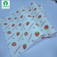 Papier d'emballage alimentaire enduit de PE, papier d'emballage pour hamburgers, papier pour barquettes de restauration rapide