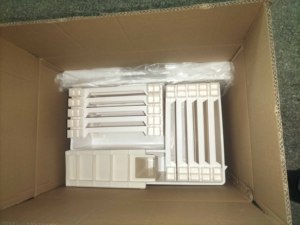 <span class=keywords><strong>Commode</strong></span> de rangement pour bébé en plastique à 3 couches, armoire à tiroirs, <span class=keywords><strong>organisateur</strong></span> suspendu en tissu pour chambre à coucher, armoire de rangement avec roulettes - Product Image 6