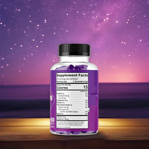 La melatonina senza zucchero OEM diretta in fabbrica Gummies vitamine <span class=keywords><strong>per</strong></span> adulti <span class=keywords><strong>per</strong></span> migliorare la stabilità della qualità del sonno forma di dosaggio <span class=keywords><strong>caramelle</strong></span> gommose - Product Image 3