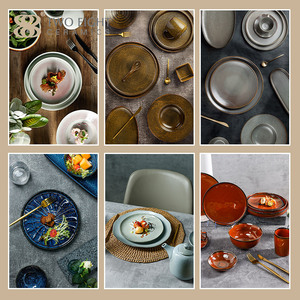 Assiettes <span class=keywords><strong>de</strong></span> restaurant en gros, <span class=keywords><strong>vente</strong></span> chaude nordique, assiettes à dîner <span class=keywords><strong>de</strong></span> restaurant, design en céramique, assiette pour la restauration, <span class=keywords><strong>service</strong></span> <span class=keywords><strong>de</strong></span> vaisselle en <span class=keywords><strong>porcelaine</strong></span> - Product Image 6