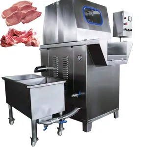 Inyector automático de carne, pollo y salvia, máquina de inyección de agua salada, eficiente, a la venta
