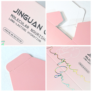 Caja de Envío Corrugada de Colores al por Mayor, Rosa, Verde Azulado, Verde Salvia, Crema, Laminación Mate, Forro de Esponja, Ecológica y Reciclable - Product Image 3