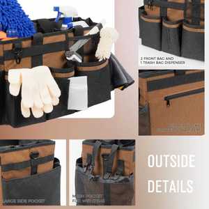 Sac de rangement grande capacité pour produits de nettoyage, sac de transport simple pour nettoyeurs et femmes de ménage - Product Image 3