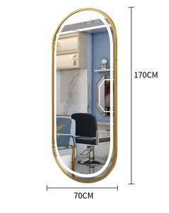 Modern Stainless Steel Salon Furniture <b>Set</b> for Hair Salon Includes <b>Barber</b> Chair Trolley Shampoo Bed-Commercial Grade Durable - Product Image 6