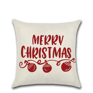 Новогодние наволочки с рисунком снеговика и лося - Product Image 5