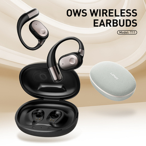 Auricolari Sportivi LDNIO <span class=keywords><strong>T11</strong></span> OWS Impermeabili IPX4 Open-Ear con Cancellazione del Rumore, Connessione Efficiente e Alta Qualità del Suono - Product Image 1