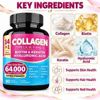 OEM/ODM Nouvelle Arrivée Complément Alimentaire Éclaircissant pour la Peau en Capsules de Collagène Marque Privée