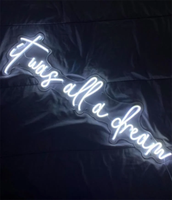 Lettre LED néon flexible personnalisée « It Was All a Dream » – Prix usine Chine en gros
