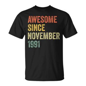 Fantastica maglietta per il 29° compleanno, dal novembre del 1991 - Product Image 1