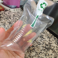 Sacs rétractables transparents en plastique PE de qualité alimentaire imprimés sur mesure pour les produits laitiers et liquides
