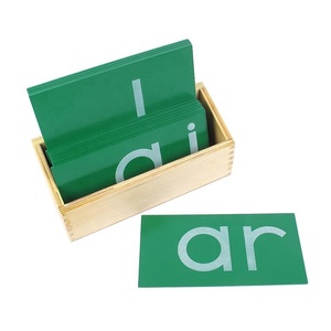 Bán buôn tùy chỉnh mẫu giáo montessori bằng gỗ chất liệu ả rập di chuyển chữ cái bảng chữ cái ngôn ngữ học tập - Product Image 1