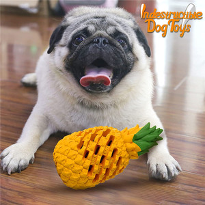 Juguetes para Masticar para Perros con Forma de Piña, Juguetes de Goma Resistentes para Perros Mordedores Agresivos - Product Image 5