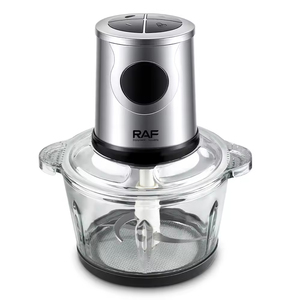 Picadora de Alimentos Inteligente para el Hogar, Picadora de Carne Eléctrica de Gran Capacidad de 250 W con Cuchillas en Forma de S de 360 Grados, Libre de BPA - Product Image 1