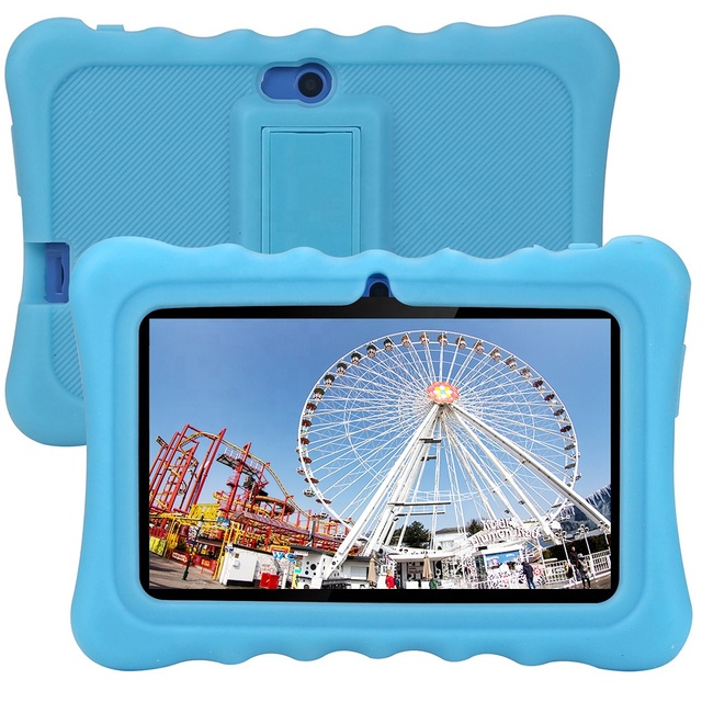 7 Inch Kids Tablet 2GB RAM 32GB ROM Tablet for Kids Tablet PC Wifi Box Speaker OEM Hard USB Type C Quad Core Educational 16GB