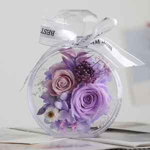 Regalo Romántico para San Valentín o Boda, Rosas Reales Preservadas en Caja con Perfume, Decoración para el Hogar, Flores Eternas - Product Image 3