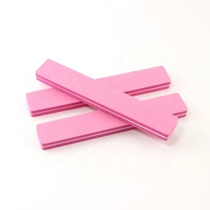 Hình chữ nhật vuông Nail Sponge tập tin đệm màu sắc hỗn hợp grey hồng tím xanh cam 80/100/120/150/180/240 Grit móng tay lớn tập tin - Product Image 3