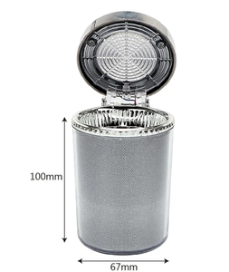 Offre Spéciale gros nouveau style conception créative moderne unique brillant dans l'obscurité led tabac voiture cendrier cendrier - Product Image 2