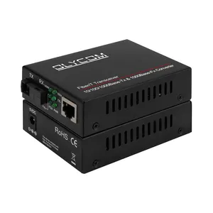 Sc 20Km 1310nm Gigabit 10 100 1000 Base Tx Fx Media Converter