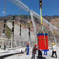 Reactor hueco sumergido en aceite para pruebas de resistencia a la tensión de resonancia en serie de alta tensión, pruebas de cables, transformadores y GIS