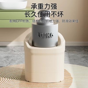 Tabouret de douche antidérapant EPP 50x46x57cm pour personnes âgées et femmes enceintes, siège de sécurité pour salle de bain - Product Image 4