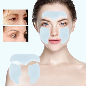 Máscara Facial Soluble de papel de película de colágeno, para la piel de la cara pegatina, parche para la <span class=keywords><strong>frente</strong></span>, parches para líneas sonrientes, eliminador de <span class=keywords><strong>arrugas</strong></span> antienvejecimiento - Product Image 4