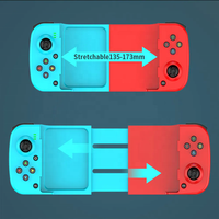 Consola de Juegos Portátil Extensible con Joystick Inalámbrico Bluetooth BT 5.0 para Teléfonos Móviles Android/iOS