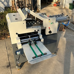 2025 thiết kế mới nhất tự động công nghiệp quảng cáo lớn tờ rơi 1/2 1/4 cuốn sách giấy văn phòng giấy chéo gấp máy - Product Image 3