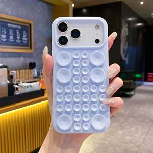 Custodia per telefono multifunzione con ventosa, ecologica, antiscivolo in <span class=keywords><strong>silicone</strong></span> per Samsung S24 S23 S22 <span class=keywords><strong>FE</strong></span> - Product Image 3