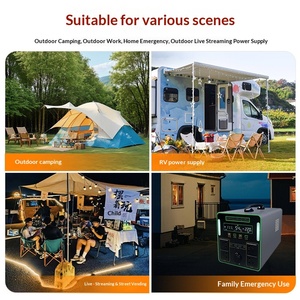 Station d'alimentation portable extérieure 220V, batterie lithium-ion 10 <span class=keywords><strong>kWh</strong></span>, capacité ultra-élevée, urgences domestiques, stockage d'énergie en déplacement - Product Image 2