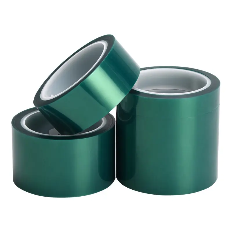 Adhesive PET 33M Green High Temperature Resistant Kapton Tape Electric coating 