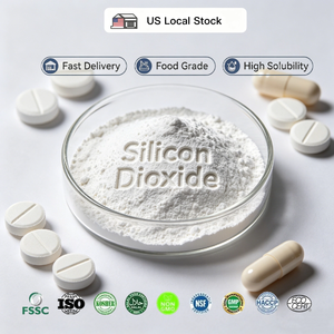 ซิ<span class=keywords><strong>ล</strong></span>ิคอนไ<span class=keywords><strong>ด</strong></span>ออกไซด์เกร<span class=keywords><strong>ด</strong></span>อาหาร ผงสีขาว บรรจุถุงคราฟท์ 10 กก. ได้รับการรับรองมาตรฐาน ISO9001 และ EXCiPACT <span class=keywords><strong>ราคา</strong></span>ถูก สำหรับใช้เป็นวัตถุเติมเม็ดยาและแคปซู<span class=keywords><strong>ล</strong></span> - Product Image 1