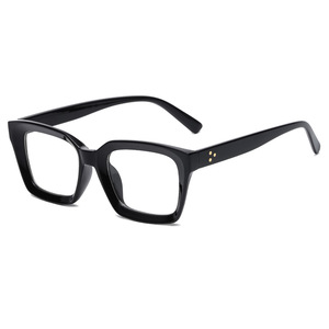 À la mode grandes femmes Logo personnalisé lunettes cadres mode coloré Transparent épais lunettes <span class=keywords><strong>femme</strong></span> qualité femmes lunettes - Product Image 4