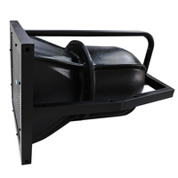 Système de sonorisation PA 400W, haut-parleur à ligne directe extérieur, cornet de 10 pouces, couvre une distance de 500 mètres, entrée 100V/8 OHM