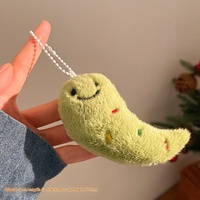 Adorable Porte-clés en Peluche Chou-fleur Grillé, Charme Légume Souriant Mignon, Pendentif en Peluche Douce pour Sac à Dos, Cadeau, Décoration Amusante