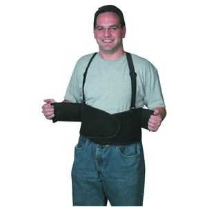 <b>Back</b> <b>Support</b> Belt Black Smlxl Adjustable For Adults Work Protection - Product Image 1