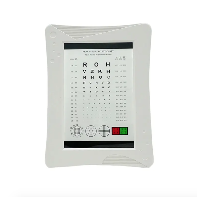 High Quality Far Vision Eye test Chart Eye Health Screening Eye Sight Ophthalmic Equipment Near Vision Chart With LED Light