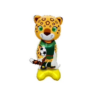 Globos de Aluminio con Forma de Animales (Vaca, Águila, Leopardo) para Fiestas Temáticas de Fútbol - Product Image 6