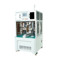 Machine de soudage par points double face MIAJI avec armoire de sécurité intégrée, équipement de soudage par résistance pour bandes de nickel de cellules au lithium