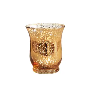 Chinese factory wholesales mercury glass candle holders
