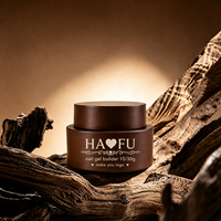Pot en plastique personnalisé OEM/OED de 30g avec couvercle pour gel à ongles, crème pour le visage, soins de la peau, emballage cosmétique, vente en gros