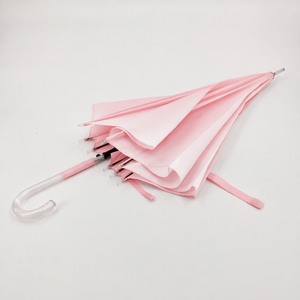 <span class=keywords><strong>Ombrello</strong></span> dritto romantico rosa ciliegio 8K con manico a gancio in perla bianca lattiginosa per regalo di nozze, primavera, esterno - Product Image 5