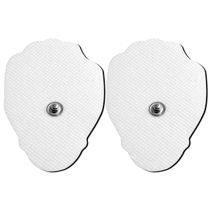 Electrodos de <span class=keywords><strong>Hidrogel</strong></span> Konmed KM801 TENS EMS (4.5x7.5cm) con Desinfección por Infrarrojos Lejanos, Blancos, con Broche a Presión, Consumibles Médicos - Product Image 2