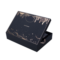Boîte-cadeau de gâteau de lune unique de luxe cadeau de festival personnalisé verrouillé en métal pour la célébration