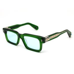 Gafas de Sol de Acetato Gruesas y Anchas con Marco Estrecho y Cuadrado Pequeño, Diseño Japonés <span class=keywords><strong>JMM</strong></span> Jacques, Logotipo Personalizado de Lujo - Product Image 5