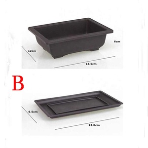 <span class=keywords><strong>Macetas</strong></span> Rectangulares <span class=keywords><strong>de</strong></span> Plástico + Bandeja, <span class=keywords><strong>Macetas</strong></span> Cuadradas para Balcón, <span class=keywords><strong>Macetas</strong></span> para Bonsái, <span class=keywords><strong>Macetas</strong></span> <span class=keywords><strong>de</strong></span> Vivero - Product Image 6